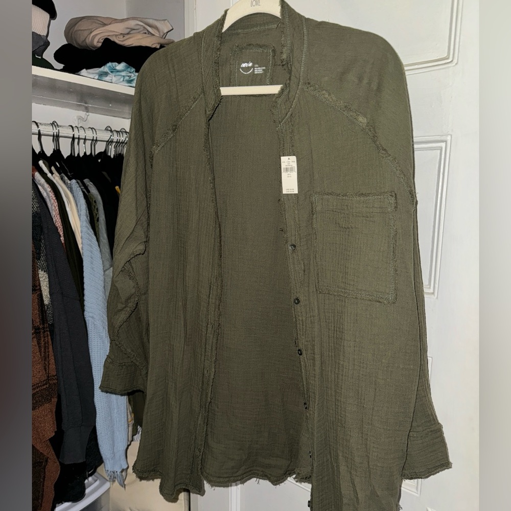 Aerie Button Up/Cardigan